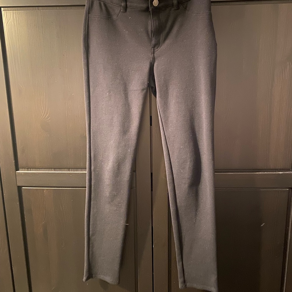 Black kids uniform ponte pants from gap sized 14.